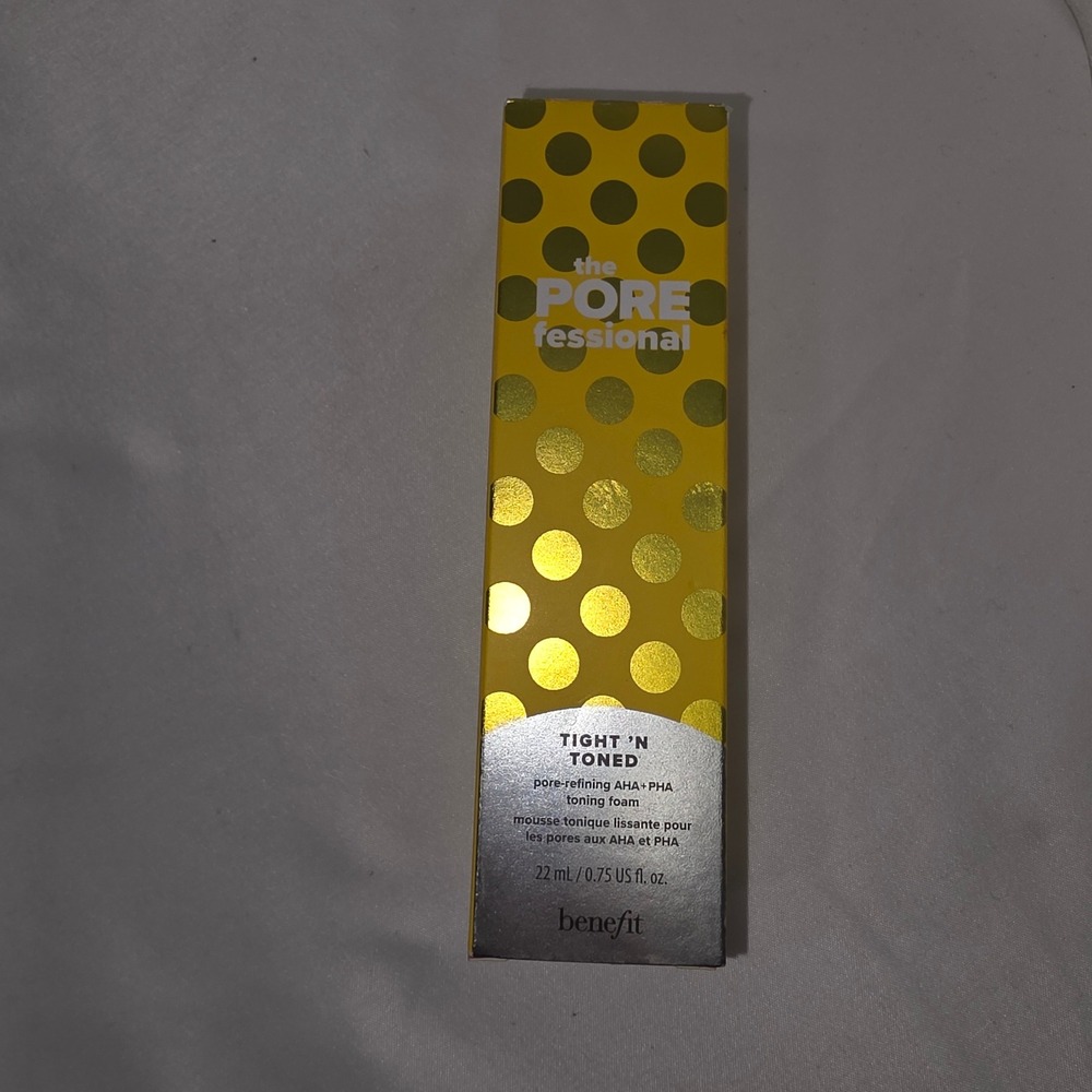 Benefit The POREfessional Tight 'N‎ Toned AHA+PHA Pore-Refining Toning Foam 22ml